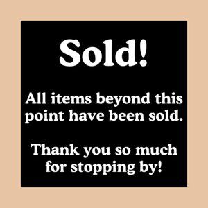 ✨ Closet Divider – Sold Items (Not for Sale)